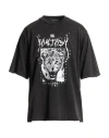 Dolce & Gabbana Man T-shirt Lead Size Xs Cotton, Aluminum In Gray