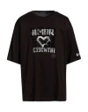 Dolce & Gabbana Man T-shirt Chocolate Brown Size L Cotton In Brown