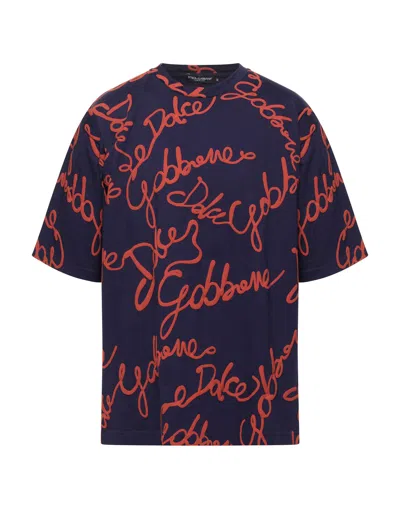 Dolce & Gabbana T-shirts In Dark Purple