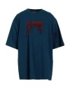 Dolce & Gabbana Man T-shirt Deep Teal Size S Cotton In Green