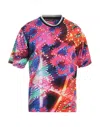 Dolce & Gabbana Man T-shirt Fuchsia Size 44 Cotton, Bronze, Elastane In Pink