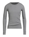 Dolce & Gabbana Man T-shirt Grey Size 50 Cotton In Gray
