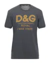 Dolce & Gabbana T-shirts In Grey