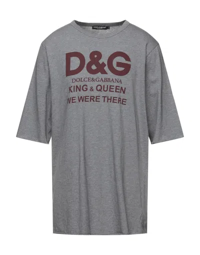 Dolce & Gabbana T-shirts In Grey