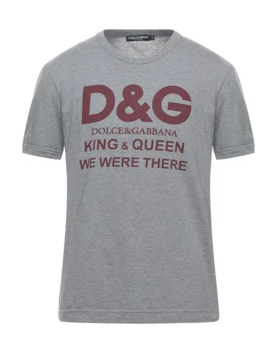 Dolce & Gabbana T-shirts In Grey
