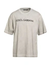 Dolce & Gabbana Man T-shirt Lead Size 44 Cotton