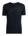 Dolce & Gabbana Man T-shirt Midnight Blue Size 34 Cotton