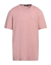 Dolce & Gabbana Man T-shirt Pink Size 48 Cotton