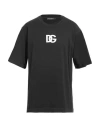 Dolce & Gabbana T-shirt Stampa Logo Dg In Grey