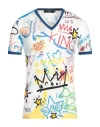 Dolce & Gabbana Man T-shirt White Size 36 Cotton In White