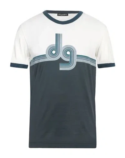 Dolce & Gabbana Man T-shirt White Size 36 Cotton