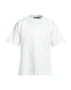 Dolce & Gabbana Man T-shirt White Size M Cotton In White