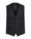 Dolce & Gabbana Man Tailored Vest Black Size 48 Polyester, Acetate, Polyamide