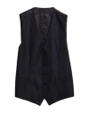 Dolce & Gabbana Man Tailored Vest Midnight Blue Size 34 Virgin Wool, Silk