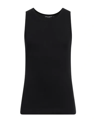 Dolce & Gabbana Man Tank Top Black Size 42 Cotton