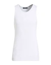 Dolce & Gabbana Man Tank Top White Size 38 Cotton In White