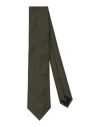 Dolce & Gabbana Man Ties & Bow Ties Military Green Size - Silk