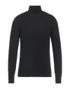 DOLCE & GABBANA DOLCE & GABBANA MAN TURTLENECK BLACK SIZE 38 VIRGIN WOOL