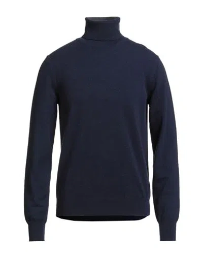 Dolce & Gabbana Man Turtleneck Navy Size 46 Cashmere
