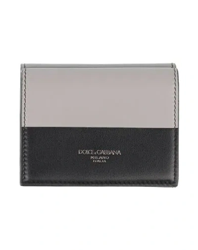 Dolce & Gabbana Man Wallet Midnight Blue Size - Calfskin