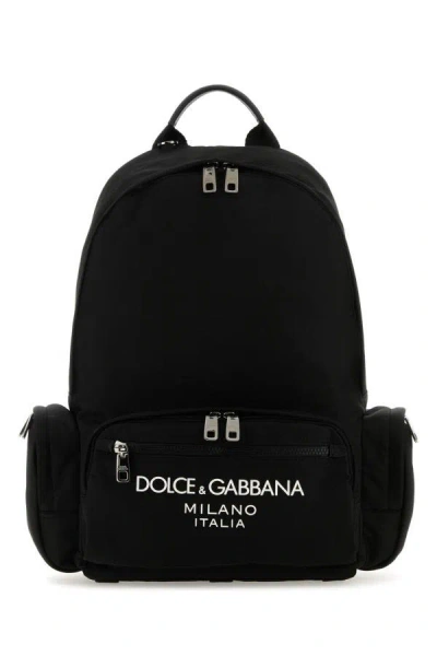 Dolce & Gabbana Zaino Con Stampa In Multicolor
