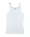 Dolce & Gabbana Marcello Ribbed-knit Tank Top In White