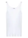 Dolce & Gabbana Jersey Tank Top In Gray