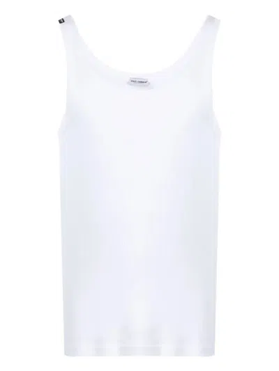 DOLCE & GABBANA DOLCE & GABBANA MARCELLO RIBBED TANK TOP