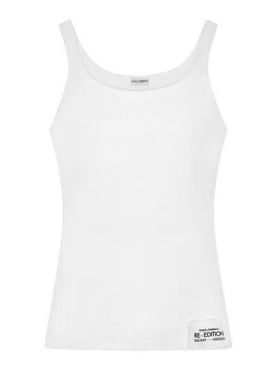 DOLCE & GABBANA `MARCELLO` TANK TOP UNDERSHIRT