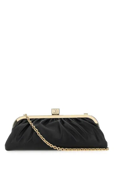 Dolce & Gabbana Maria Ruched Chain In Black