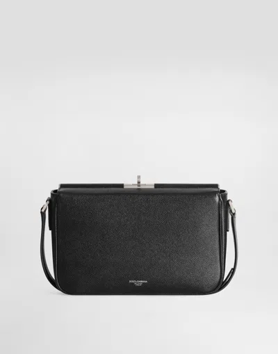 Dolce & Gabbana Marlene Alpine Calfskin Crossbody Bag
