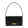 Dolce & Gabbana Marlene Black Calf Leather Shoulder Bag In Black