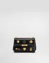Dolce & Gabbana Marlene City Mini Bag In Palmated Calfskin In Multi
