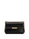 Dolce & Gabbana Marlene Mini Leather Shoulder Bag In Black