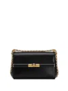 Dolce & Gabbana Marlene Mini Leather Shoulder Bag In Black