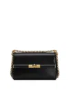 Dolce & Gabbana Marlene Mini Leather Shoulder Bag In Black