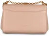 Dolce & Gabbana Marlene Leather Shoulder Bag In Pink