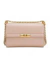 Dolce & Gabbana Small Powder Pink Shoulder Bag Marlene In Nude