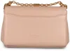 Dolce & Gabbana Marlene Leather Shoulder Bag In Pink
