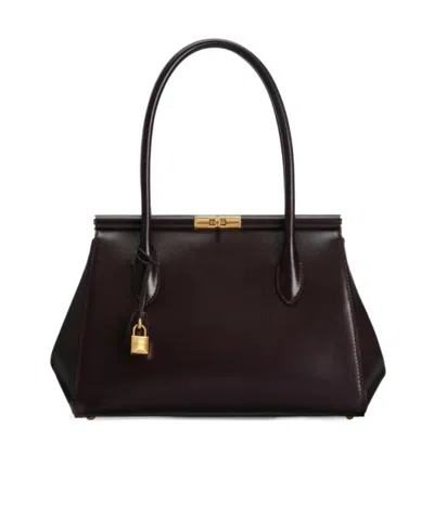 Dolce & Gabbana Marlene Everyday Bag In Burgundy