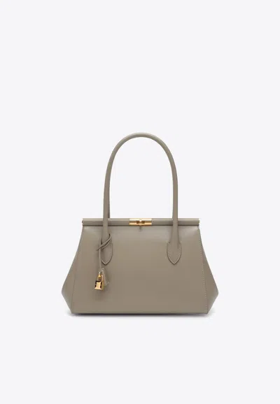 DOLCE & GABBANA MARLENE EVERYDAY LEATHER SHOULDER BAG