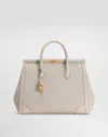 Dolce & Gabbana Marlene Fabric And Calfskin Handbag In Multi