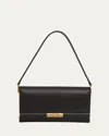 Dolce & Gabbana Leather Marlene Clutch Bag In Nero