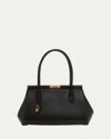 Dolce & Gabbana Marlene Frame Leather Top-handle Bag In Nero