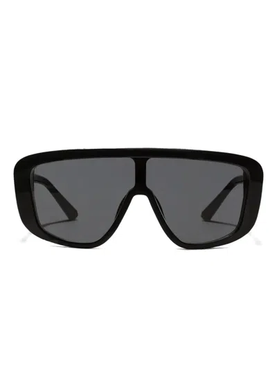 Dolce & Gabbana Marlene Geometric-frame Sunglasses In Black