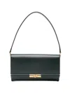 Dolce & Gabbana Marlene Rectangular Shoulder Bag Gold Tone Hardware In Orange