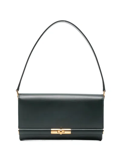 DOLCE & GABBANA MARLENE GOLD-TONE HARDWARE SHOULDER BAG