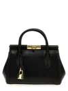 Dolce & Gabbana Marlene Small Leather Top-handle Bag With Chain Strap