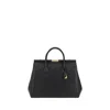Dolce & Gabbana Structured Leather Shoulder Bag Padlock