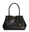 Dolce & Gabbana Marlene Leather Handbag In Black